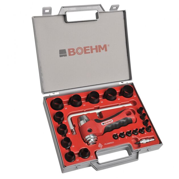 Набір просічок + тримач різака для кругового вирізання прокладок  2 - 30 (JLB230PACC), фото  | SNABZHENIE.com.ua