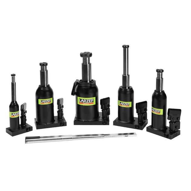 Пляшковий домкрат LARZEP 10 т  10 (A11015), фото  | SNABZHENIE.com.ua