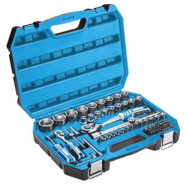 Набір головок з аксесуарами 89 шт.  89 (HT1R424), фото  | SNABZHENIE.com.ua