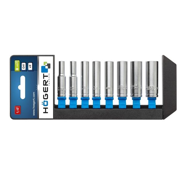 Набір голівок подовжених шестигранних  5.5 - 13 (HT1A886), фото  | SNABZHENIE.com.ua