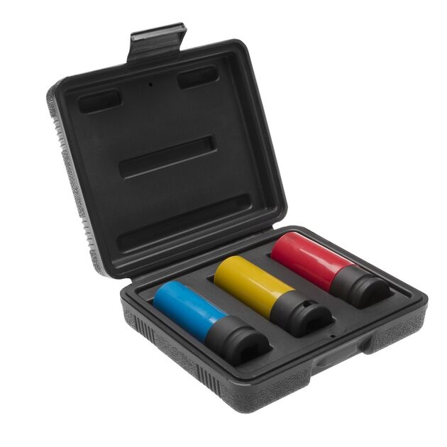 Набір ударних подовжених шестигранних голівок  17 - 21 (HT4R102), фото  | SNABZHENIE.com.ua