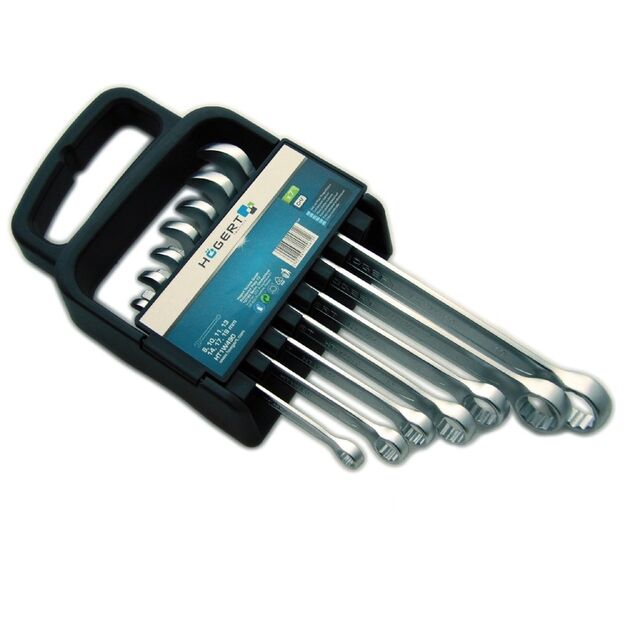 Набір комбінованих ключів  8 - 19 (HT1W490), фото  | SNABZHENIE.com.ua