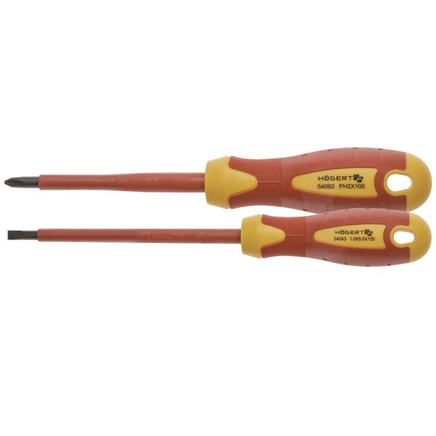 Набір ізольованих викруток, 1000 V, 2 шт.  SL/PH (HT1S990), фото  | SNABZHENIE.com.ua