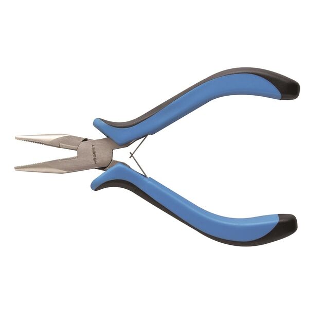 Пасатижі (плоскогубці) прецензійні подовжені  130 (HT1P054), фото  | SNABZHENIE.com.ua