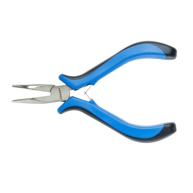 Пасатижі (плоскогубці) прецензійні подовжені з вигнутими губками  125 (HT1P056), фото  | SNABZHENIE.com.ua