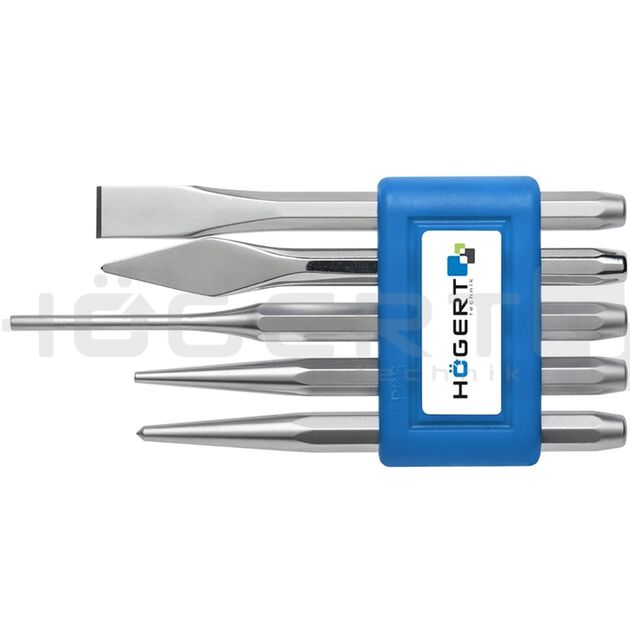 Набір зубил 5 шт.  5 (HT3B713), фото  | SNABZHENIE.com.ua