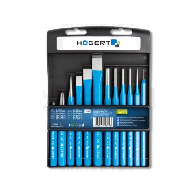 Набір зубил , 12 шт.  12 (HT3B712), фото  | SNABZHENIE.com.ua