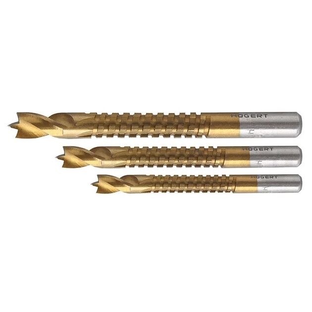 Набір фрезерних свердл по дереву HSS  5.6.8 (HT6D336), фото  | SNABZHENIE.com.ua