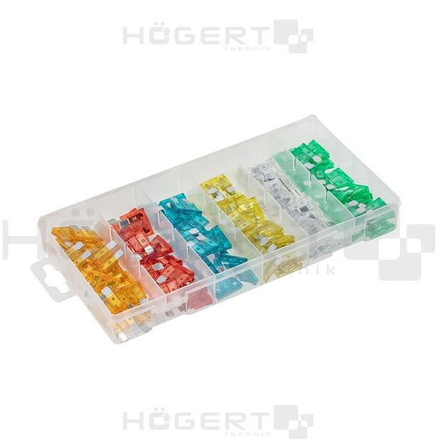 Набір автомобільних запобіжників, 120 шт.  120 (HT8G500), фото  | SNABZHENIE.com.ua