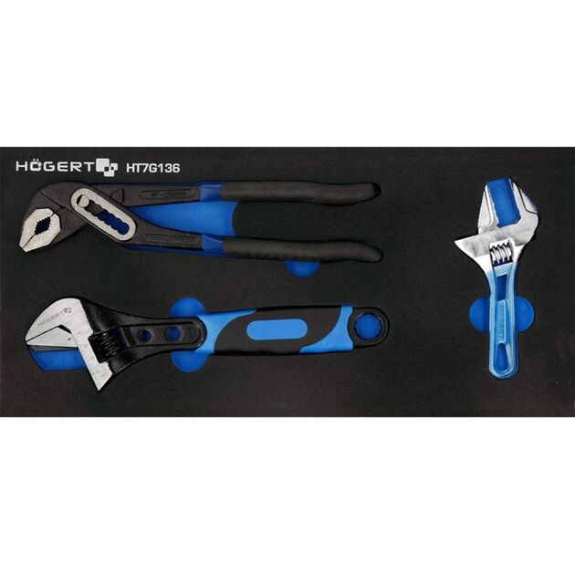 Набір ключів розвідних 3 шт. EVA  3 (HT7G136), фото  | SNABZHENIE.com.ua