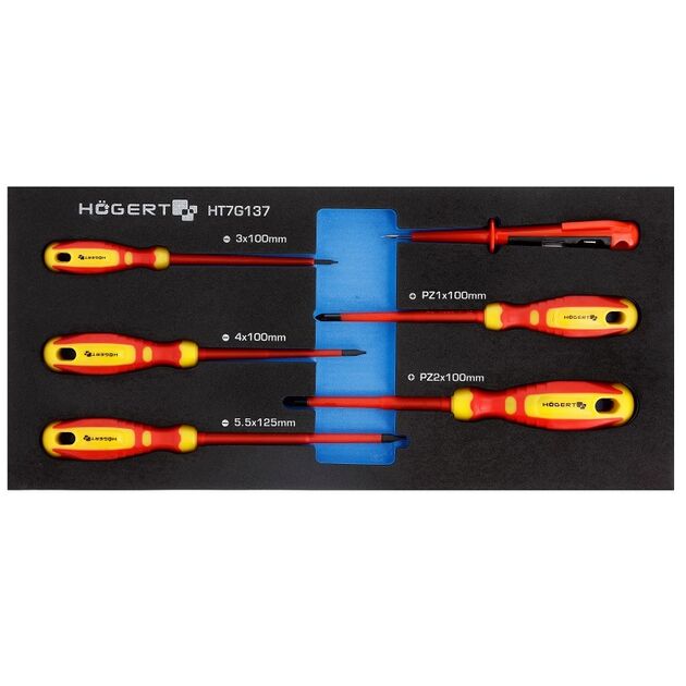 Набір ізольованих викруток 1000 В + тестер , 6 шт., EVA  6 (HT7G137), фото  | SNABZHENIE.com.ua