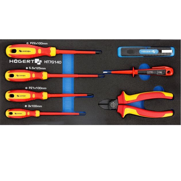 Набір ізольованих інструментів 7 шт. EVA  7 (HT7G140), фото  | SNABZHENIE.com.ua