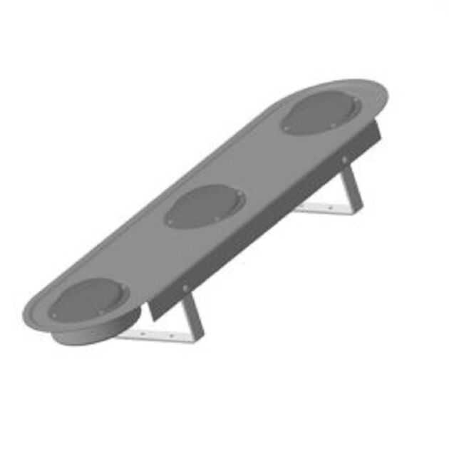 Світильник ДСП 55У-15-03 (Світлофор три секції)  220, фото  | SNABZHENIE.com.ua