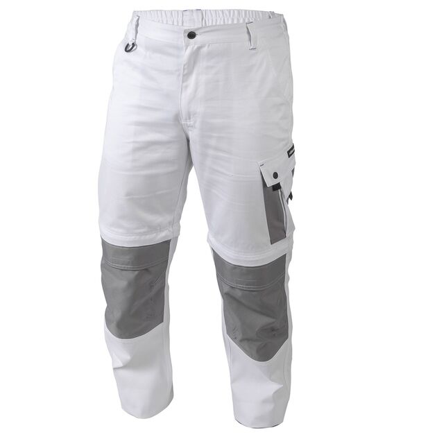 Робочі штани SALM  білі  S (HT5K363-S), фото  | SNABZHENIE.com.ua