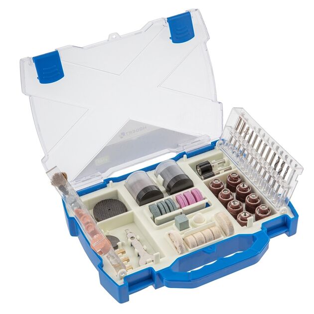 Набір  запасних  аксесуарів  для багатофункціональної гравірувальної машинки 145 пр.   (HT2E115), фото  | SNABZHENIE.com.ua