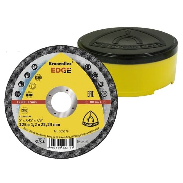 Відрізний круг (125х1,2)  125 (EDGE), фото  | SNABZHENIE.com.ua
