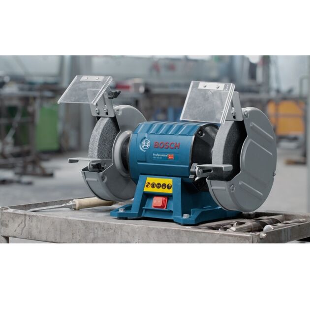 Точило з двома шліфувальними кругами GBG 60-20 Professional BOSCH (060127A400), фото  | SNABZHENIE.com.ua