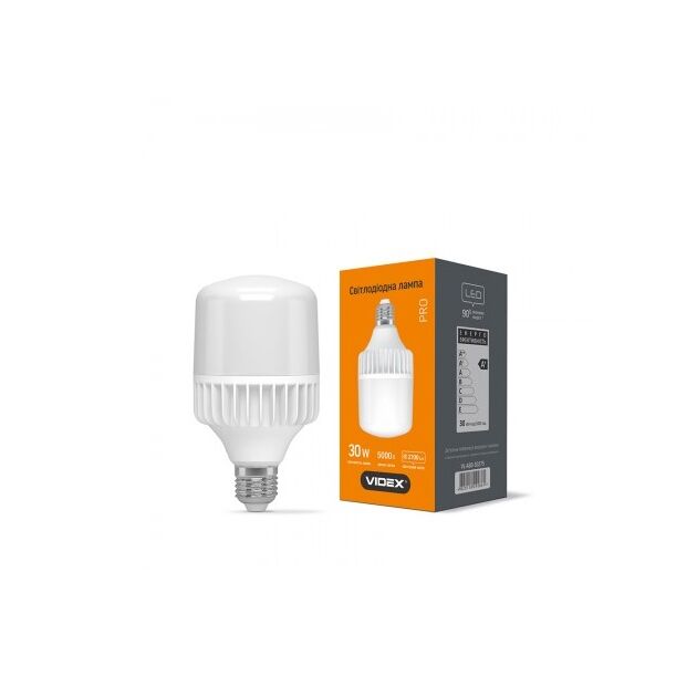 LED лампа VIDEX A80 30W E27 5000K 220V  LED (VL-A80-30275), фото  | SNABZHENIE.com.ua