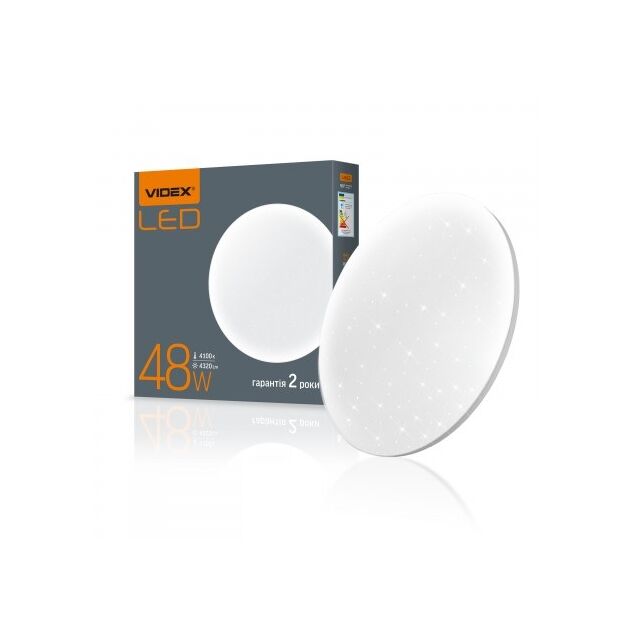 LED світильник настінно-стельовий VIDEX 48W 4100K 220V  48 (VL-CLR-484S), фото  | SNABZHENIE.com.ua
