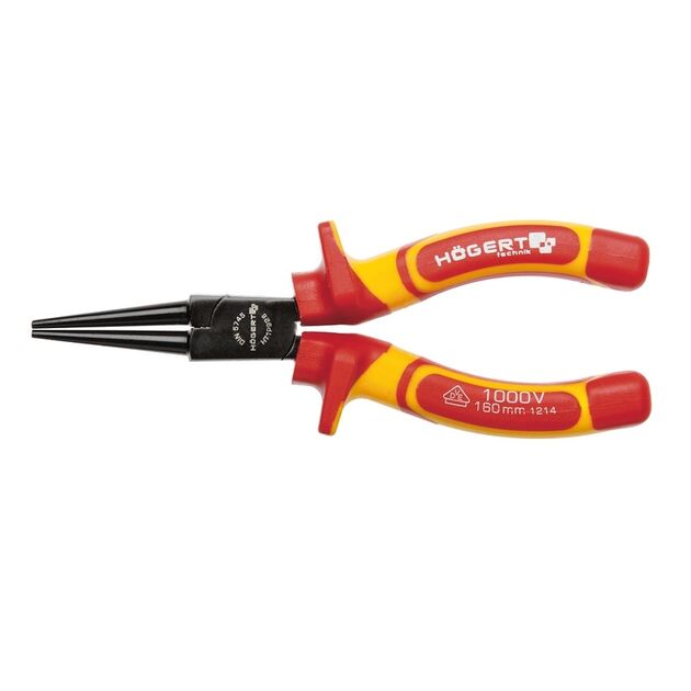 Круглогубці ізольовані  160 (HT1P928), фото  | SNABZHENIE.com.ua