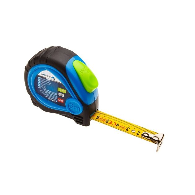 Рулетка з нейлоновим покриттям HOEGERT  3 (HT4M423), фото  | SNABZHENIE.com.ua