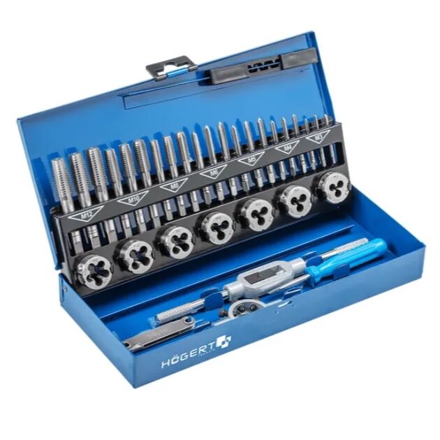 Набір мітчиків і плашок 32  пр.  32 (HT3B582), фото  | SNABZHENIE.com.ua