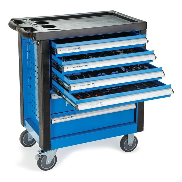 Інструментальний візок з інструментами  6 (HT7G052), фото  | SNABZHENIE.com.ua