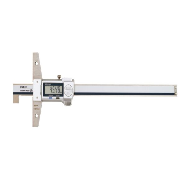 Digital ABS Depth Gauge IP67, Hook Type 0-150mm  10.1-160 (Mitutoyo), фото  | SNABZHENIE.com.ua