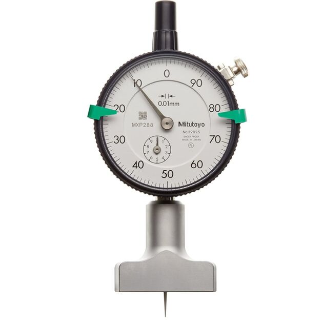 Dial Indicator Depth Dial Indicator Depth Gauge 0-10mm, Needle Contact Element  0 - 10 (Mitutoyo), фото  | SNABZHENIE.com.ua