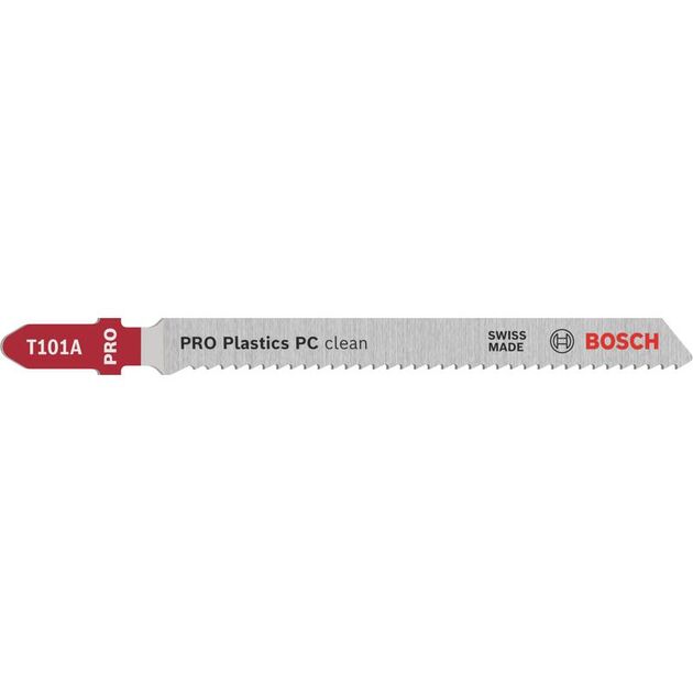 BOSCH Холст для лобзиков PRO Plastics PC Clean T101A, фото , изображение 2 | SNABZHENIE.com.ua