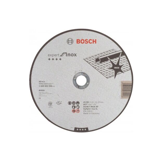 BOSCH Армированный отрезной круг PRO Stainless Steel, фото  | SNABZHENIE.com.ua