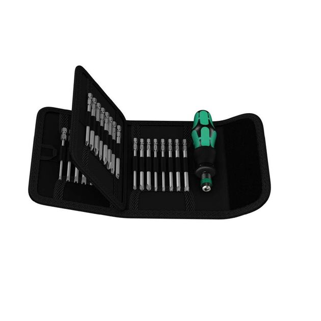 Wera Набор бит с рукояткой-битодержателем и патроном Rapidaptor, 33 предмета, фото  | SNABZHENIE.com.ua