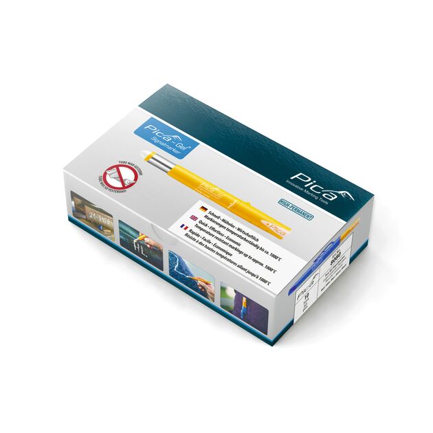 PICA Водо-жаро стойкий маркер PICA GEL Signalmarker 8081, синий, фото  | SNABZHENIE.com.ua