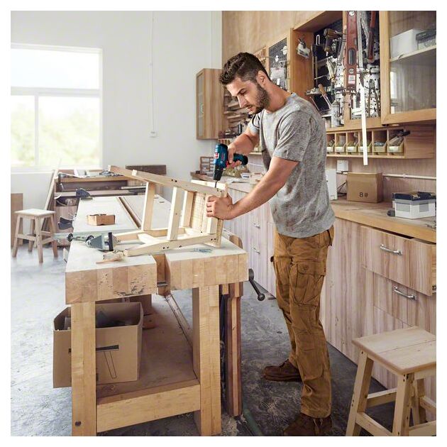 BOSCH Аккумуляторная ударная дрель-шуруповерт, фото , изображение 6 | SNABZHENIE.com.ua