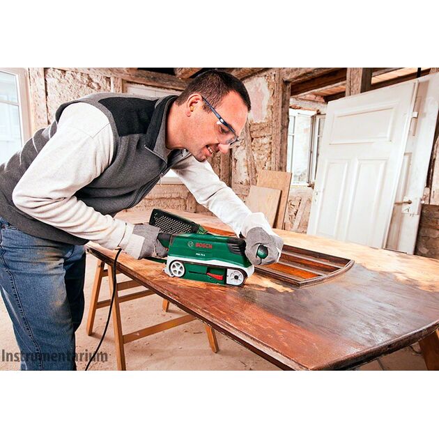 BOSCH Ленточная шлифмашина, фото , зображення 2 | SNABZHENIE.com.ua