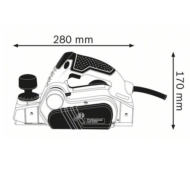 BOSCH Электрический рубанок, фото , зображення 2 | SNABZHENIE.com.ua