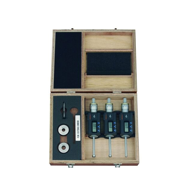 MITUTOYO Трехточечный микрометрический нутромер в комплекте 6-12mm, Complete Unit, IP65, TIN, фото  | SNABZHENIE.com.ua