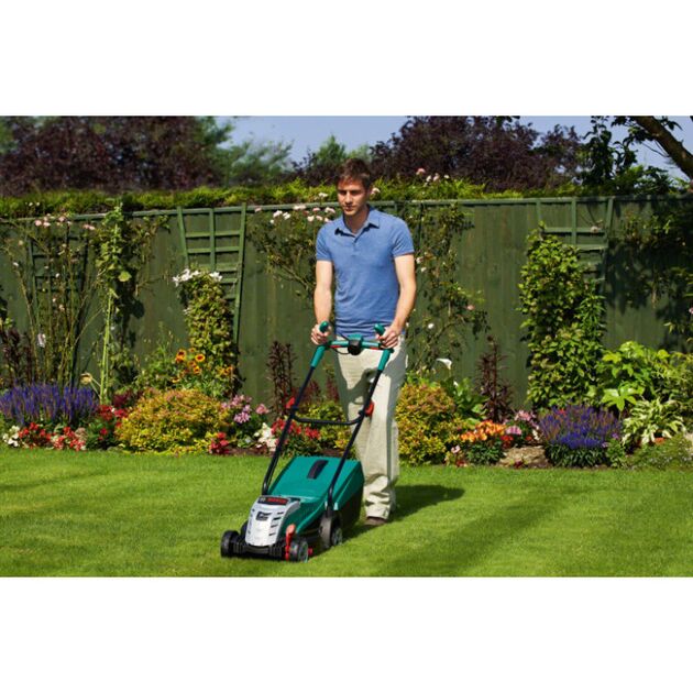 BOSCH Акумуляторная газонокосилка, фото , зображення 2 | SNABZHENIE.com.ua