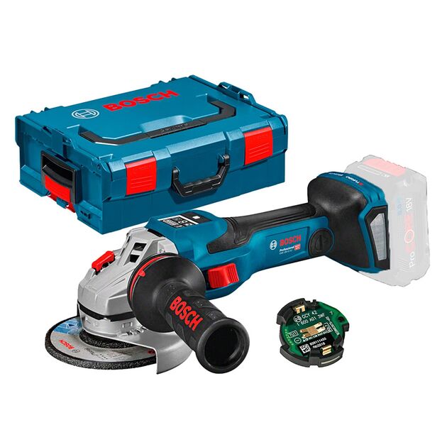 BOSCH Аккумуляторная угловая шлифмашина "болгарка", фото , изображение 2 | SNABZHENIE.com.ua