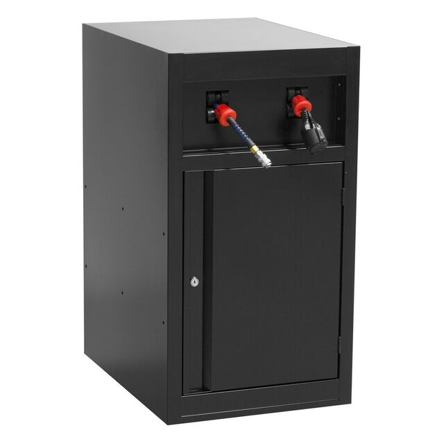 Тумба модульного верстака с оборудованием для подведения питания, фото  | SNABZHENIE.com.ua