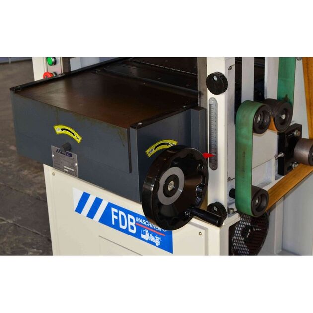 Рейсмусовый двусторонний станок FDB Maschinen MB-204A, фото , зображення 4 | SNABZHENIE.com.ua