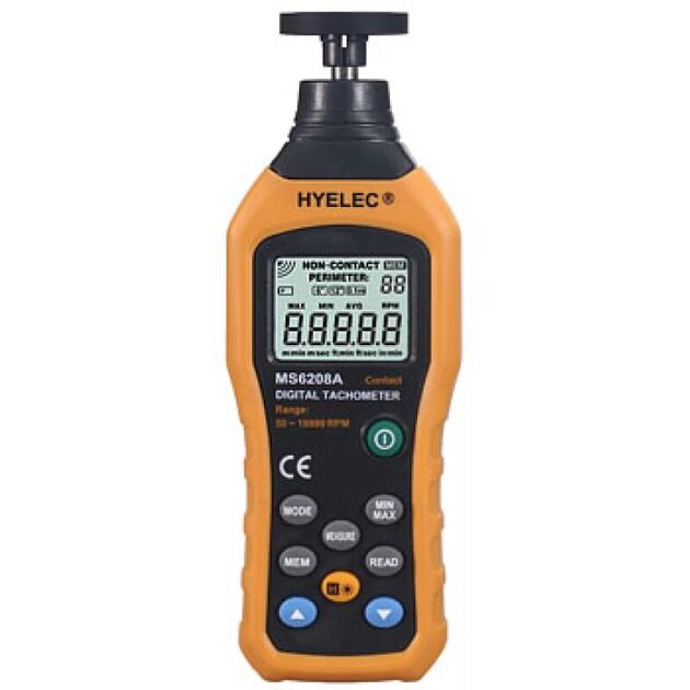 HYELEC Контактный тахометр, фото  | SNABZHENIE.com.ua