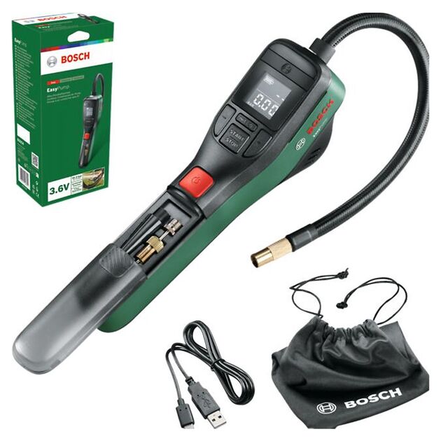 BOSCH Аккумуляторный пневматический насос, фото  | SNABZHENIE.com.ua