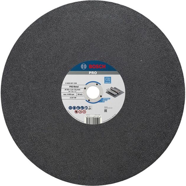 BOSCH Армированный отрезной круг PRO Metal, фото , изображение 2 | SNABZHENIE.com.ua