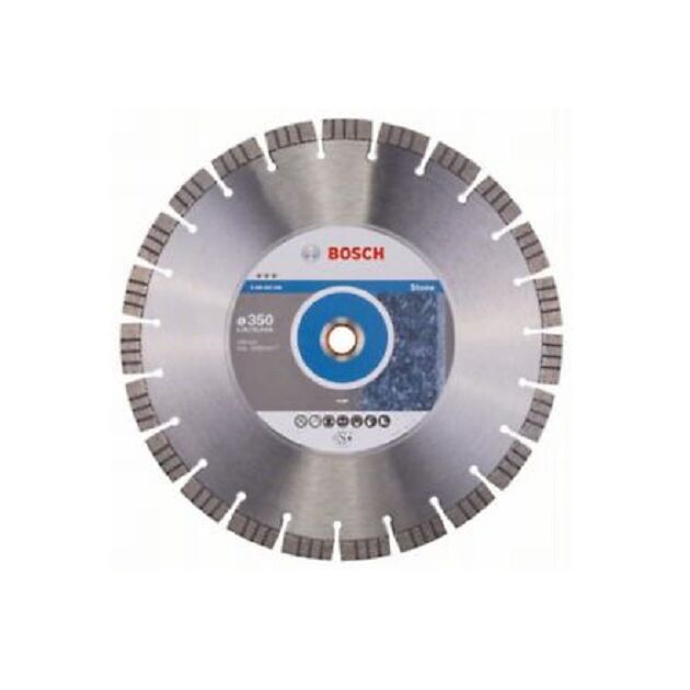 BOSCH Алмазный отрезной круг PRO Stone для настольных и бензиновых пил, диаметр отверстия 25,4 мм., фото  | SNABZHENIE.com.ua