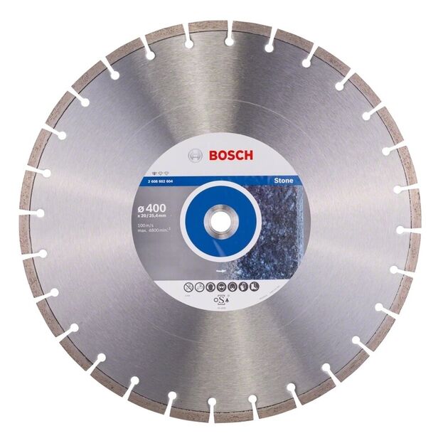 BOSCH Алмазные отрезные круги Standard for Stone для настольных пил., фото  | SNABZHENIE.com.ua