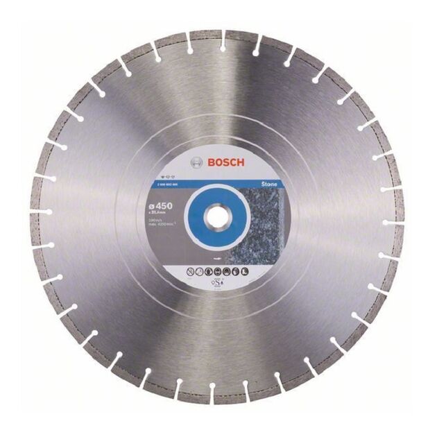 BOSCH Алмазные отрезные круги Standard for Stone для настольных пил., фото  | SNABZHENIE.com.ua