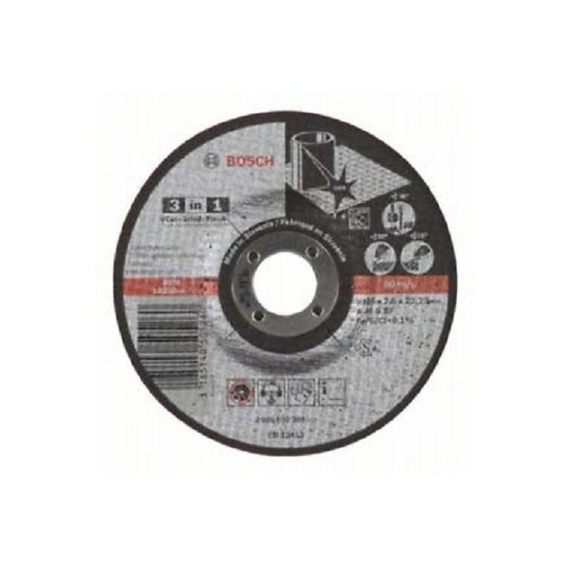 BOSCH Армированный круг PRO Stainless Steel and Metal 3-in-1, фото  | SNABZHENIE.com.ua