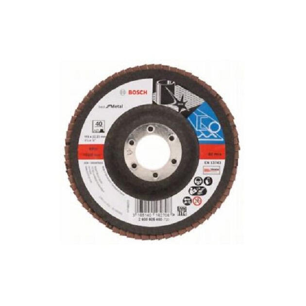 BOSCH Лепестковый шлифовальный диск, угловой, волокнистый, фото  | SNABZHENIE.com.ua