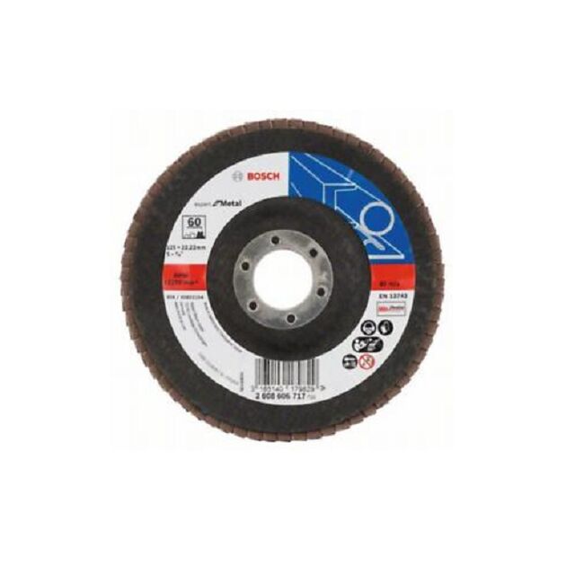 BOSCH Лепестковые шлифовальные диски, угловые, фото , зображення 3 | SNABZHENIE.com.ua